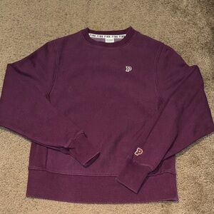 Victoria Secret PINK Sweatshirt Womens Purple Pullover